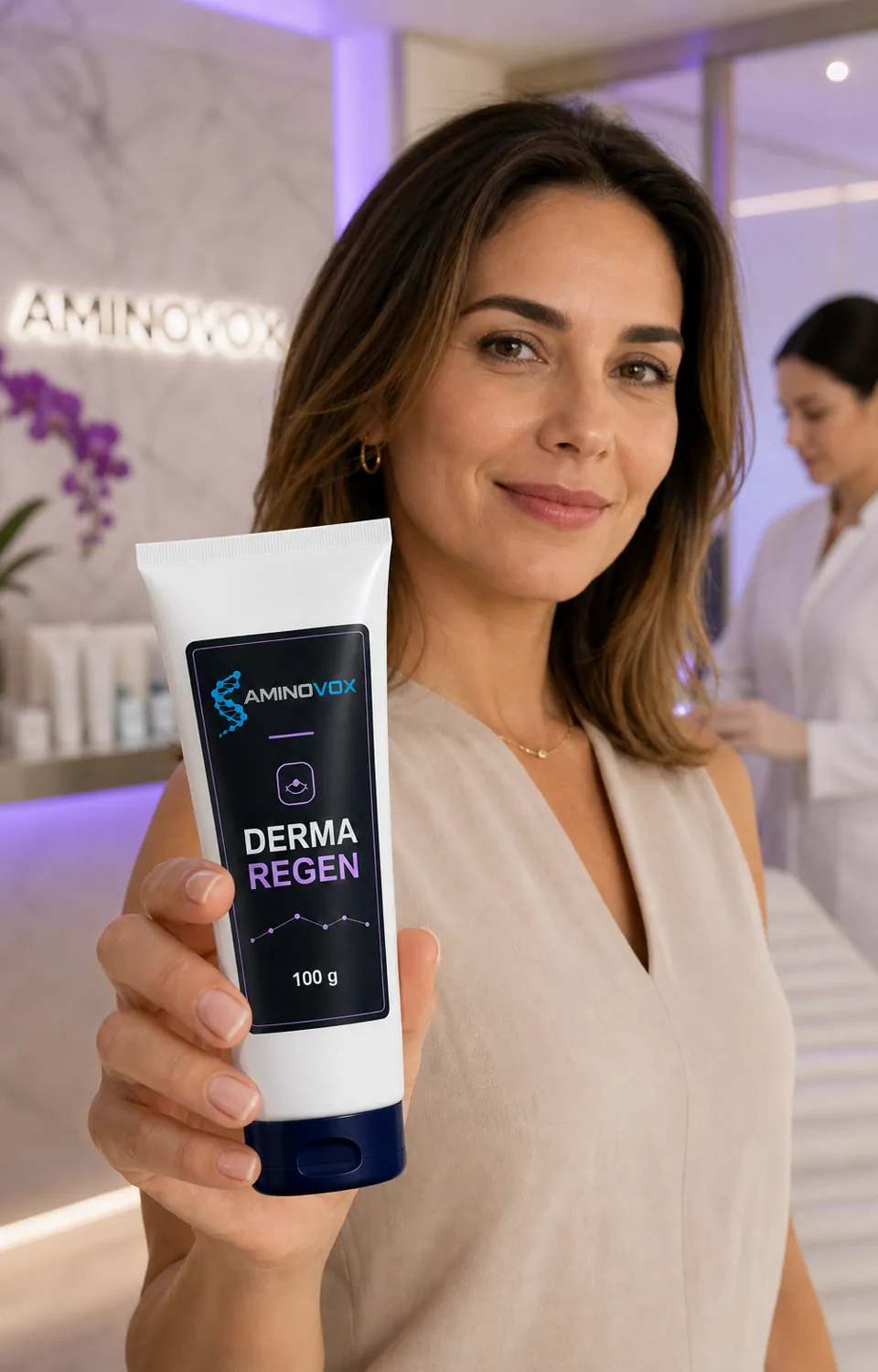 DERMA REGEN em ambiente de cuidados da pele